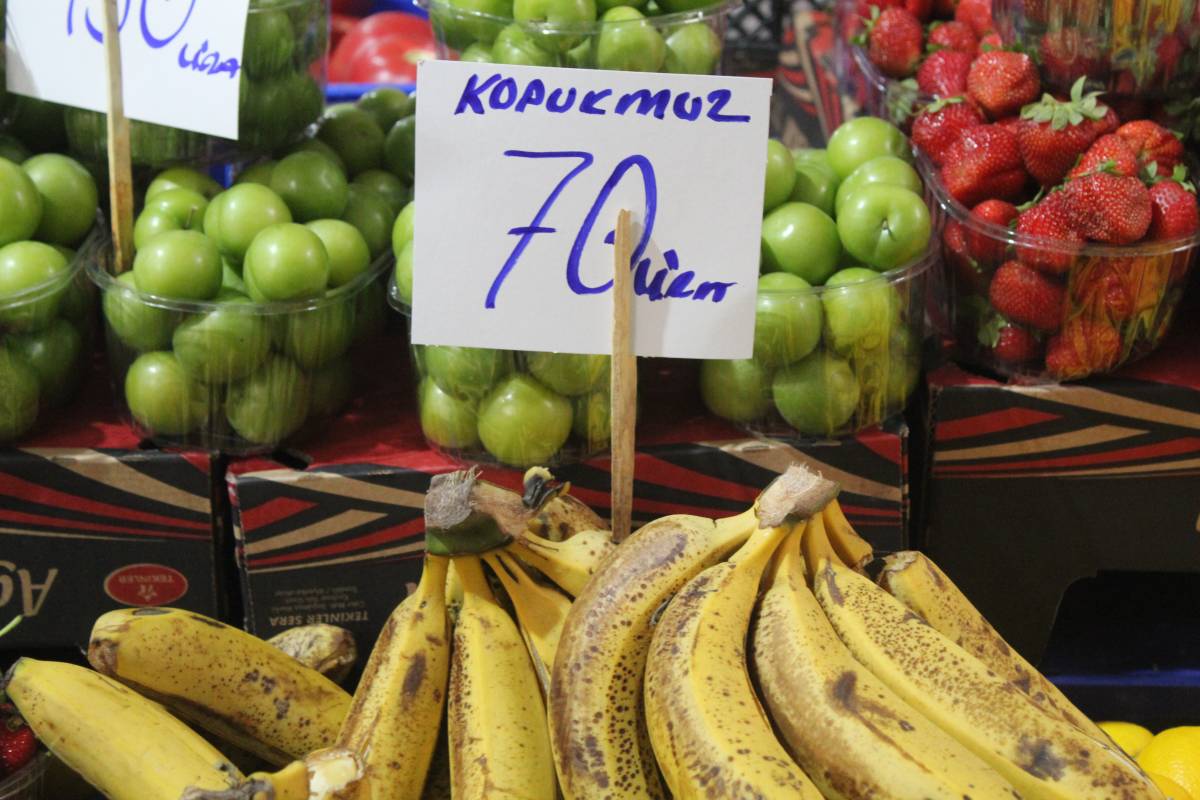 Kırklareli Pazarlarında Muzda İndirim