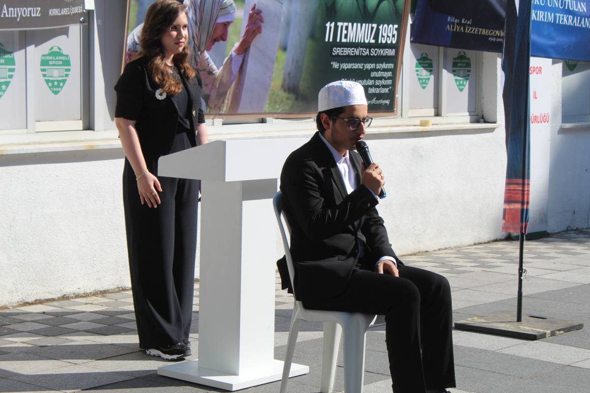 Kırklareli'nde Srebrenitsa Soykırımı Anma Töreni